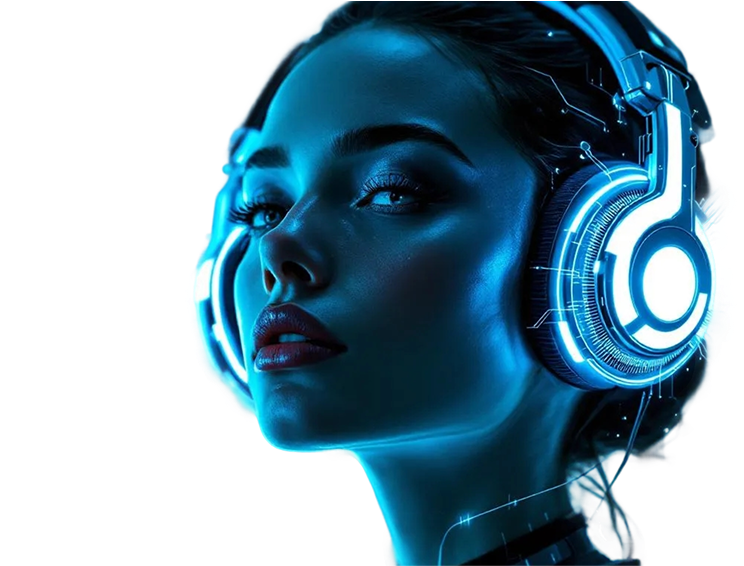 AI business assistant illustration